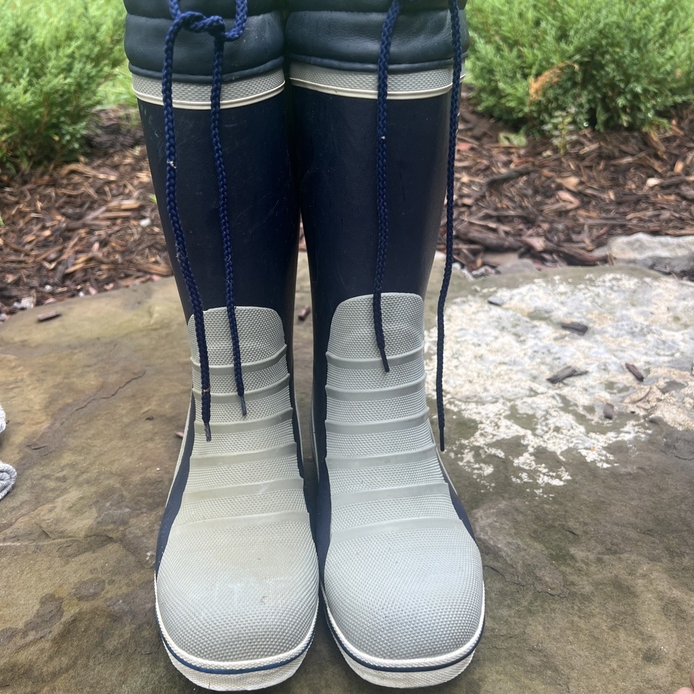 Vtg Douglas Gill Waterproof Marine Boating Women's Tall Boots US 4 Euro‎  35 - Picture 10 of 16